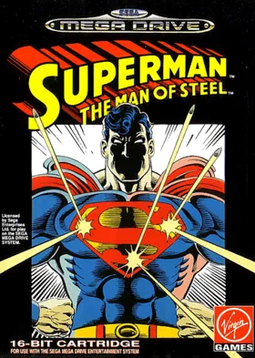 Superman - The Man of Steel (Europe) box cover front